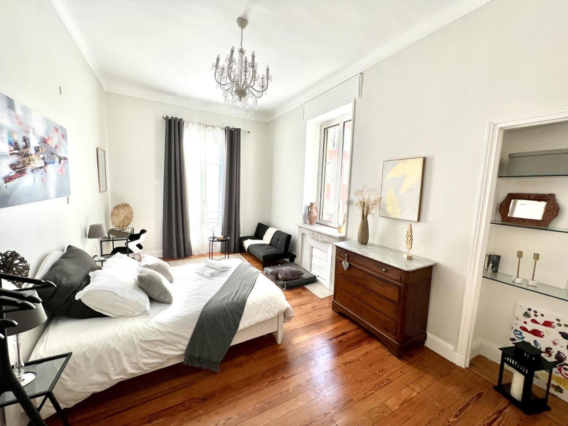 Superbe Appartement De 105 M2, Hyper Centre Avec Terrasse, Parking, A 5 Min De La Mer Ницца Экстерьер фото